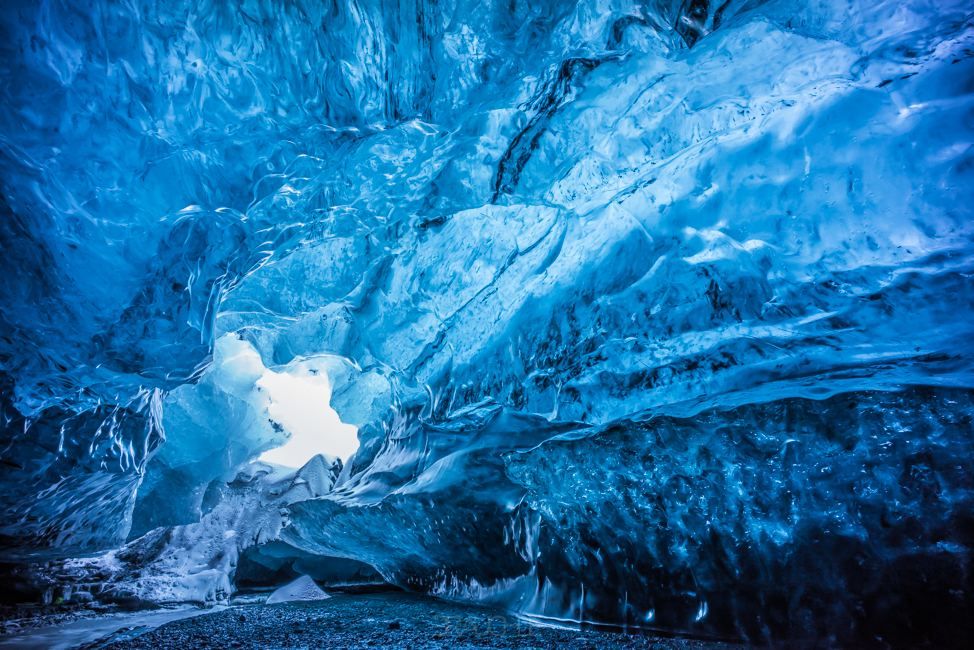 Хрустальная пещера, Исландия